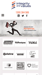 Mobile Screenshot of integrityandvalues.com